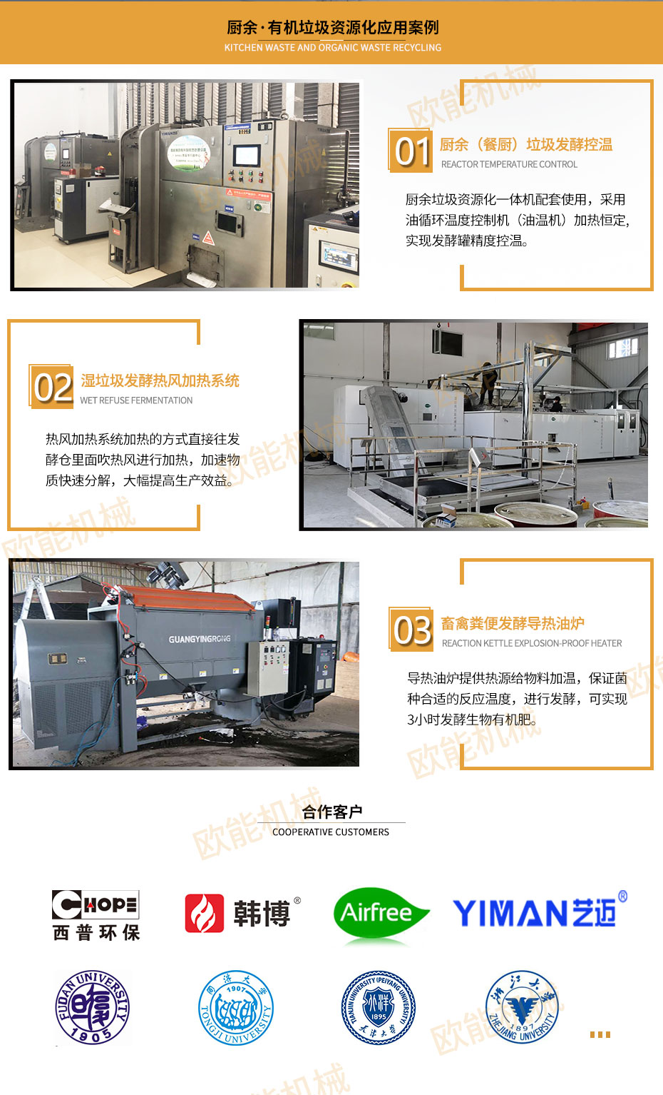 厨余垃圾处理温控设备定制案例
