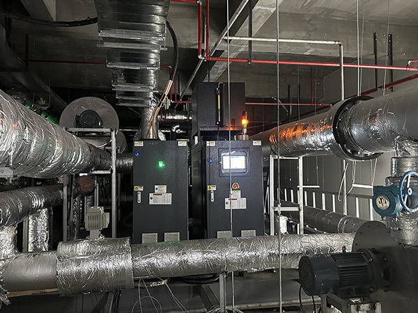 光伏板导电玻璃涂料处理油温机——应用案例