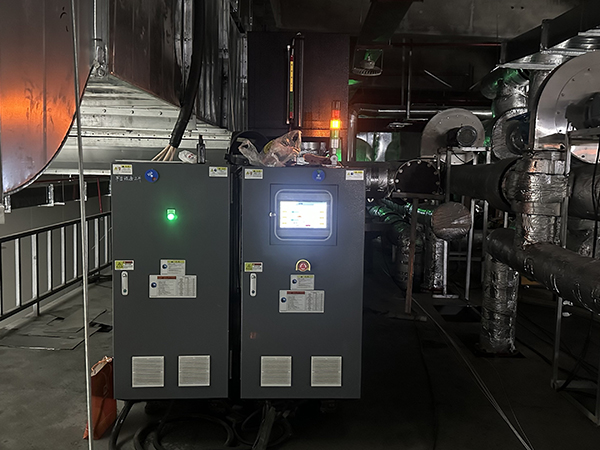 光伏板导电玻璃涂料处理油温机