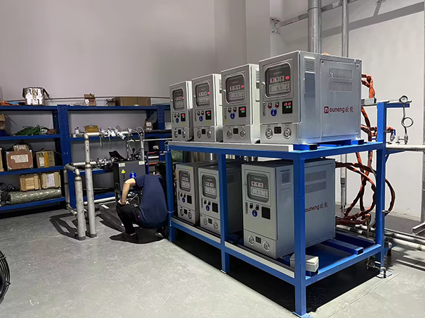 海底电缆螺杆挤出机控温标准高温水温机——应用案例