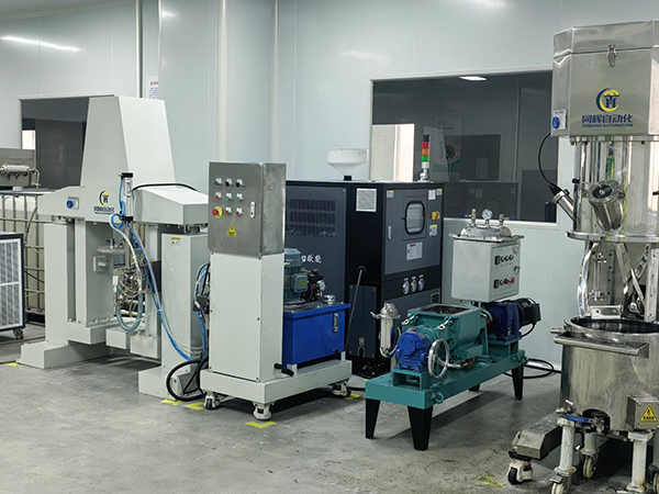 环氧树脂胶反应釜控温水冷式冷热一体机——应用案例