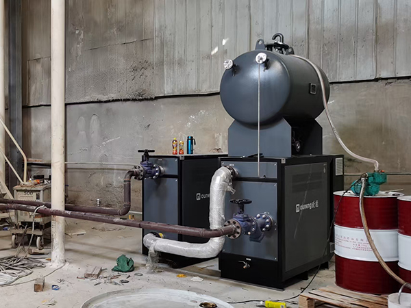 腻子粉生产耙式干燥机模温机——应用案例