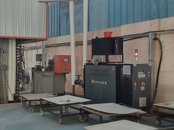 多层复合板生产热压机电加热模温机——应用案例